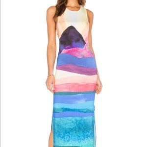 NWT RARE Mara Hoffman Maxi in Landscape
